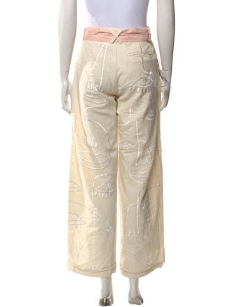 Maison Les Énervés Wide Leg Pants