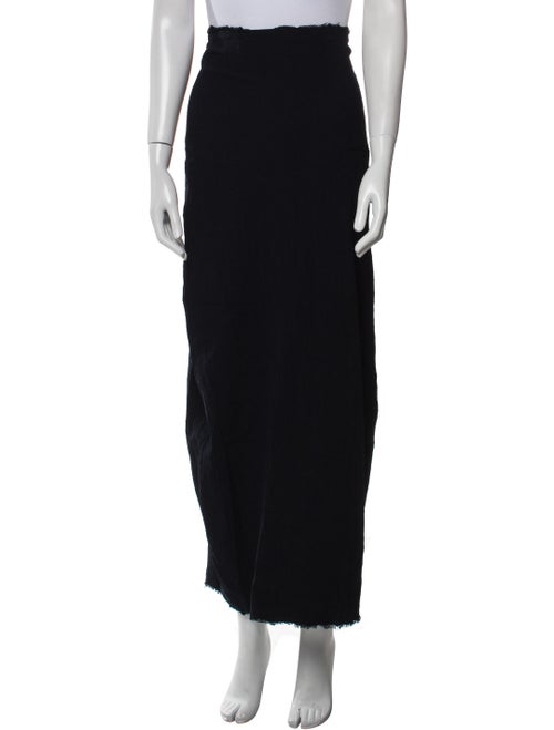 Marc Le Bihan Silk Long Skirt