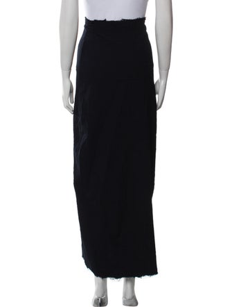 Marc Le Bihan Silk Long Skirt