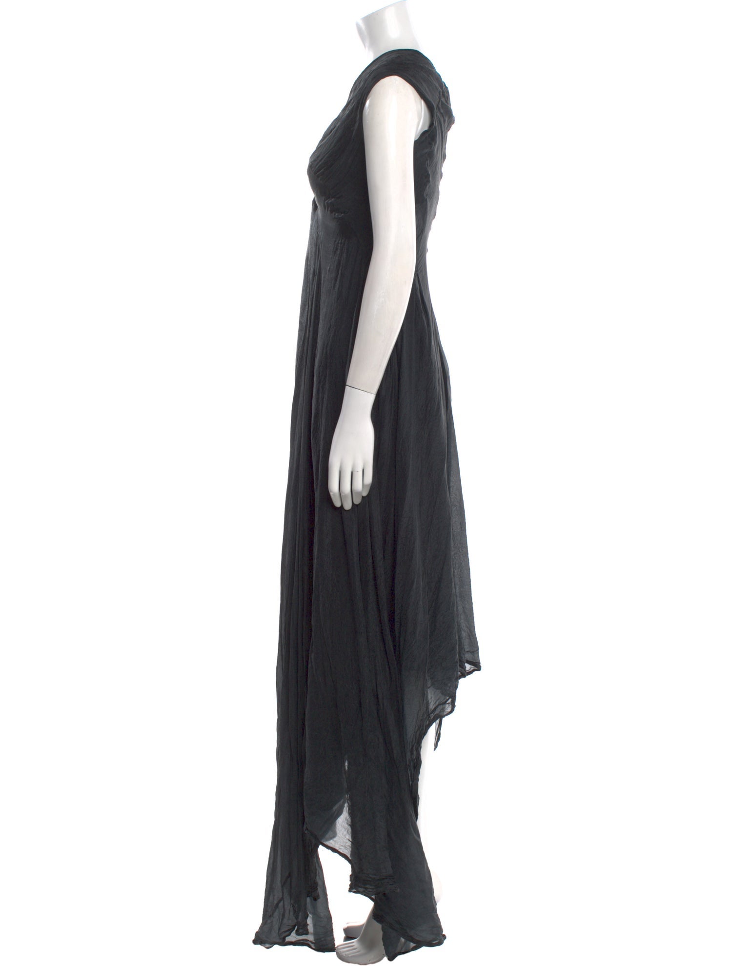 Marc Le Bihan Silk Long Dress