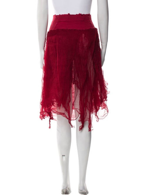 Marc Le Bihan Wool Knee-Length Skirt