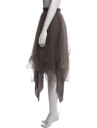 Marc Le Bihan Midi Length Skirt