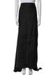Marc Le Bihan Distressed Accents Long Skirt