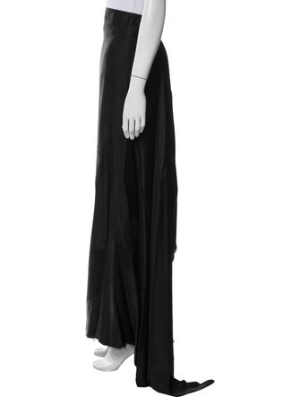 Marc Le Bihan Distressed Accents Long Skirt