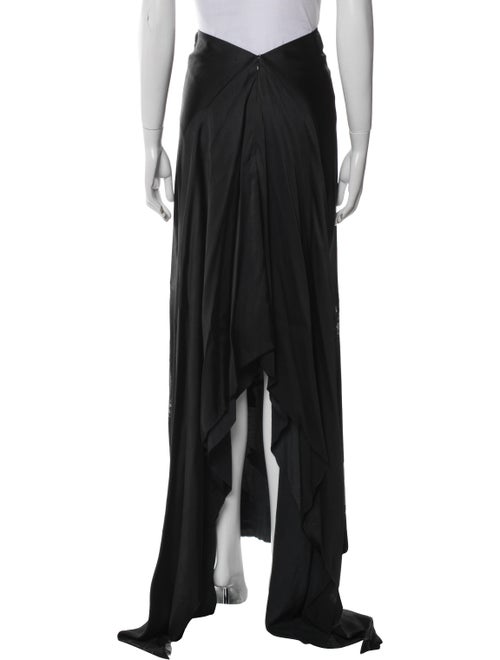 Marc Le Bihan Distressed Accents Long Skirt