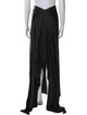 Marc Le Bihan Distressed Accents Long Skirt