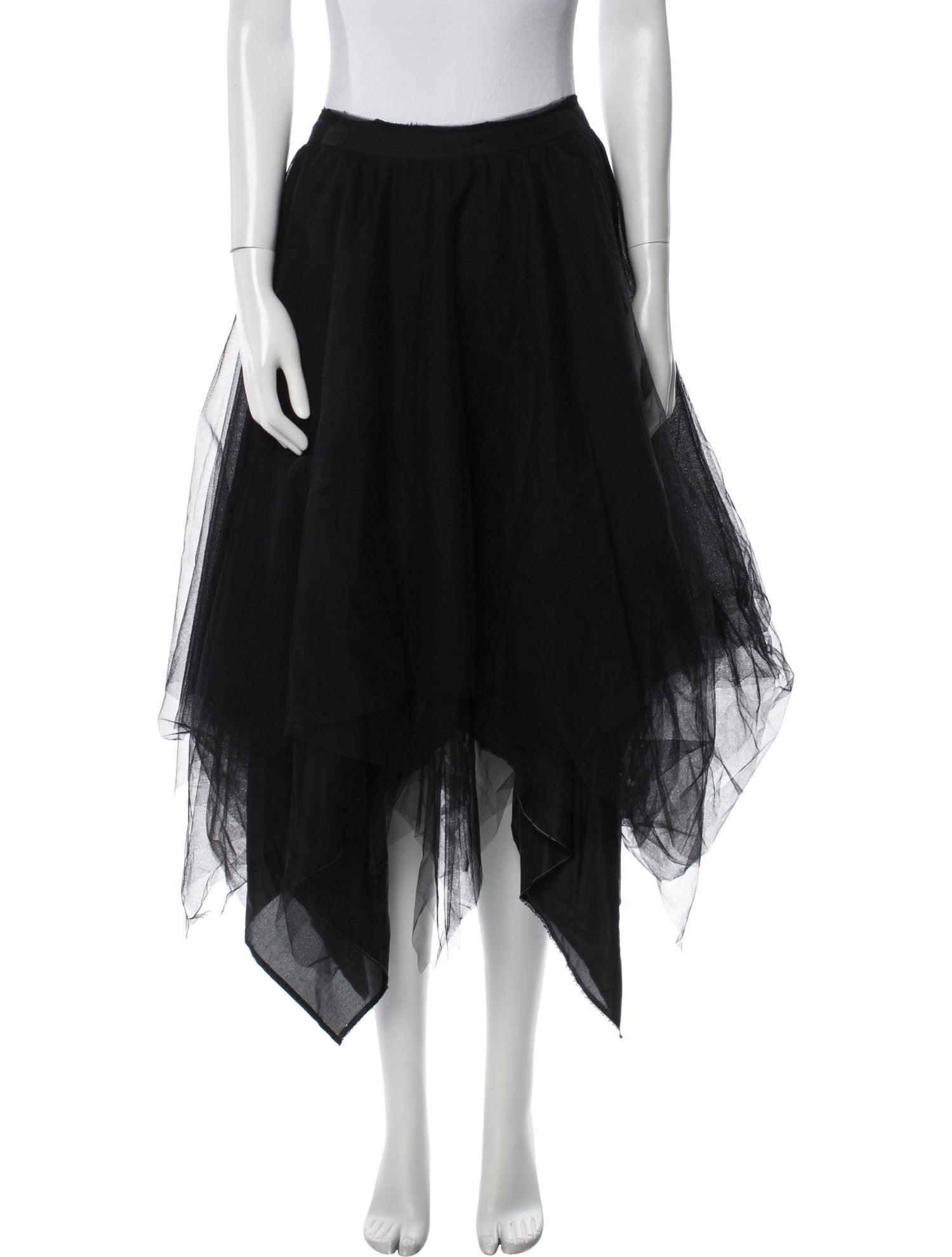 Marc Le Bihan Midi Length Skirt