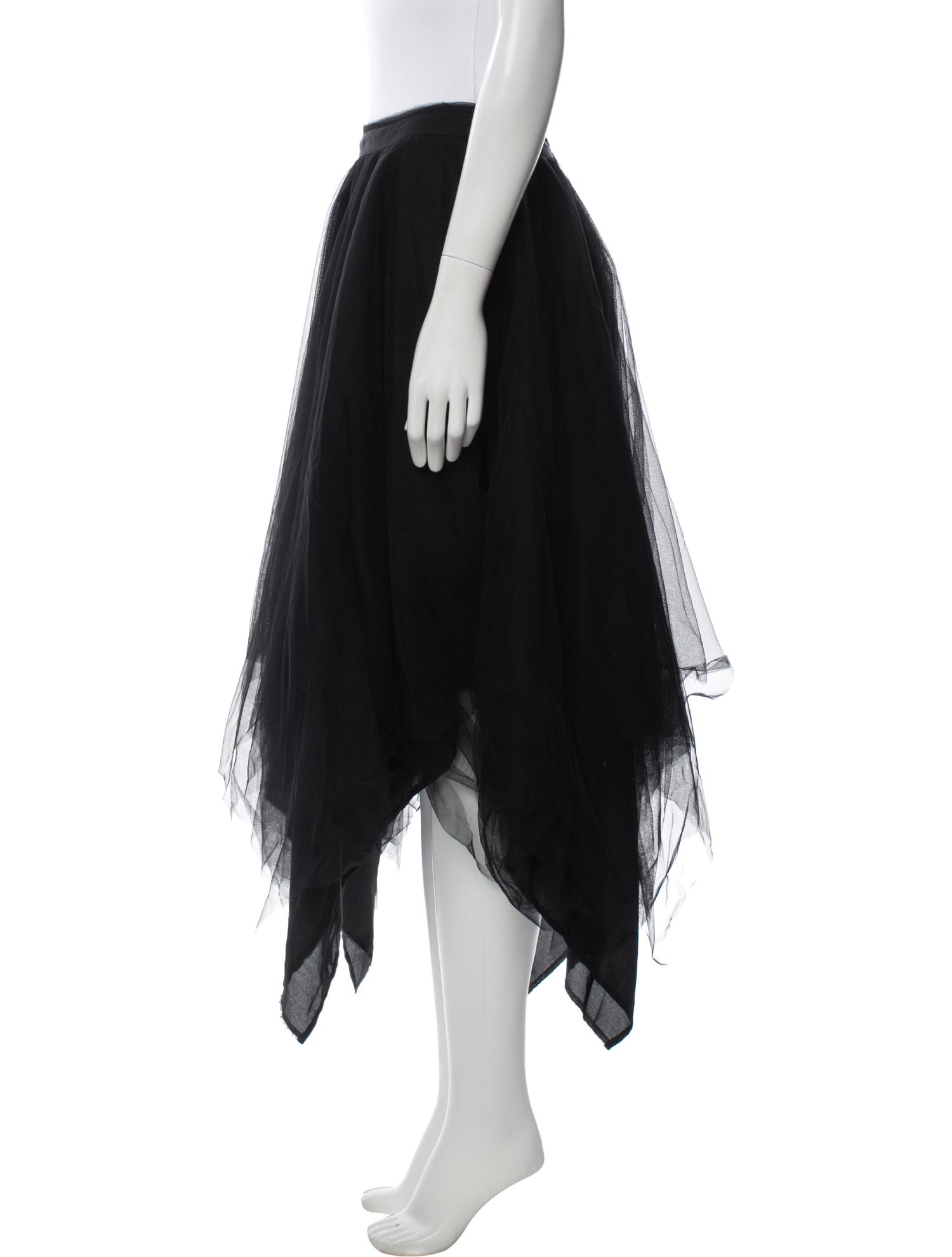 Marc Le Bihan Midi Length Skirt