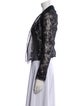 Marc Le Bihan Wool Printed Evening Jacket