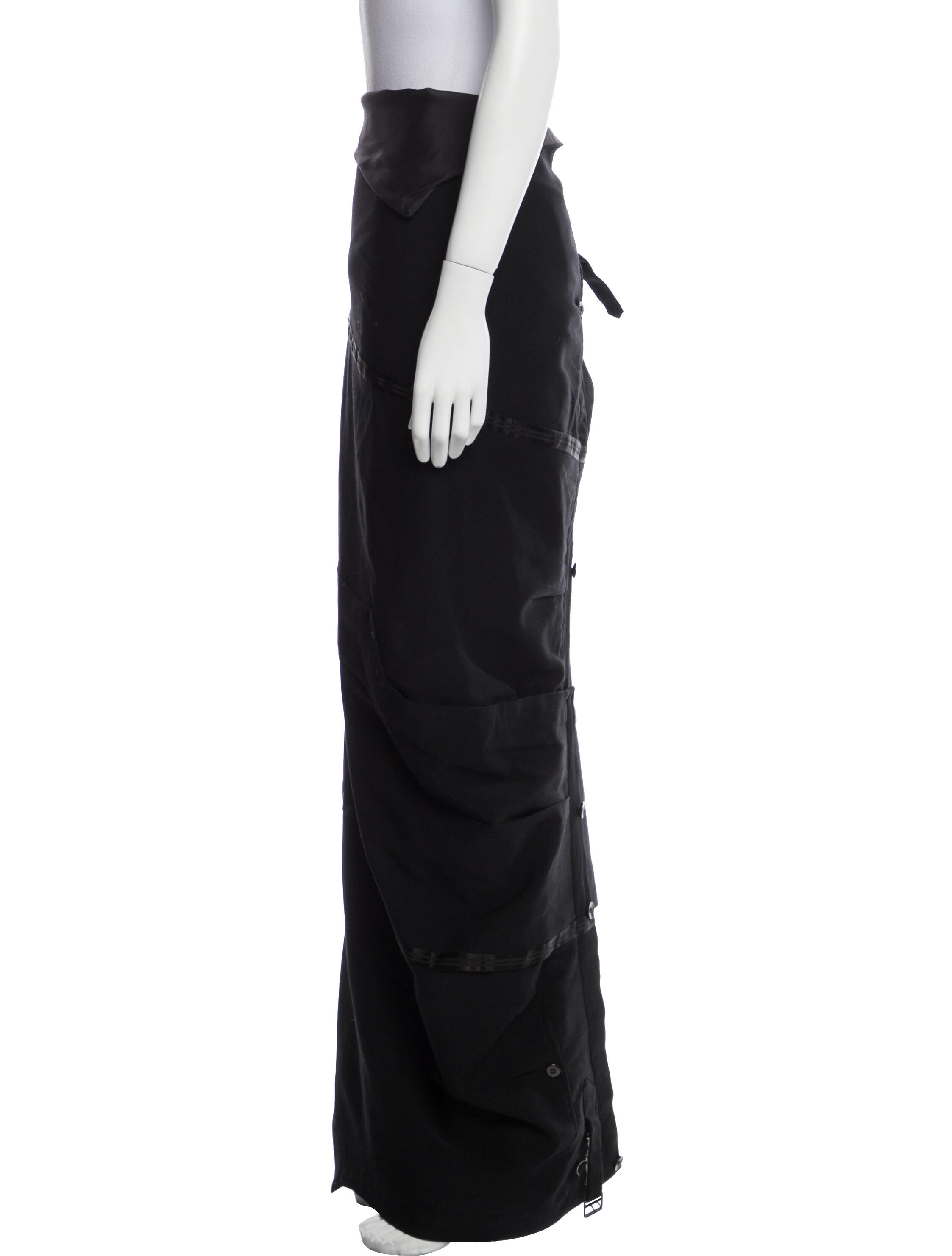 Marc Le Bihan Wool Mini Skirt