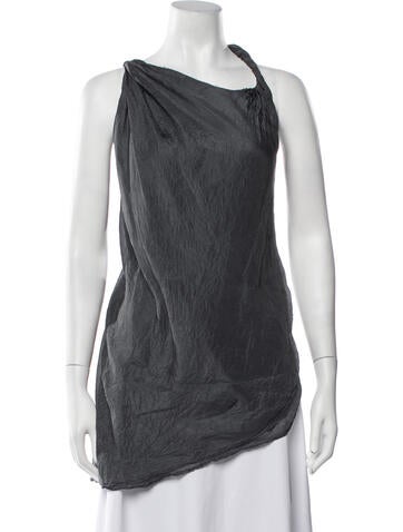 Pre-owned Marc Le Bihan Vintage Late 2000's - Early 2010's Top In Grey