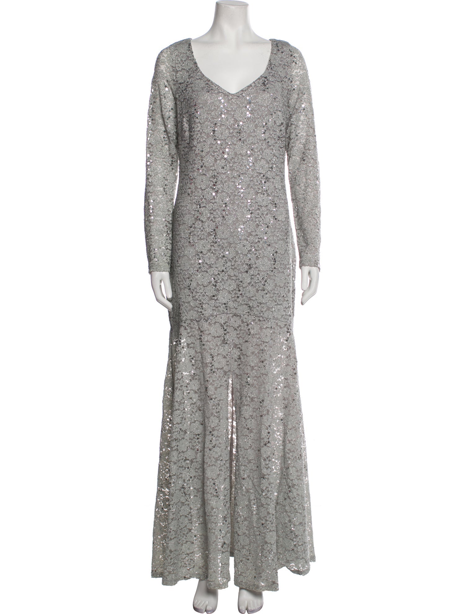 Marina Lace Pattern V-Neck Tunic