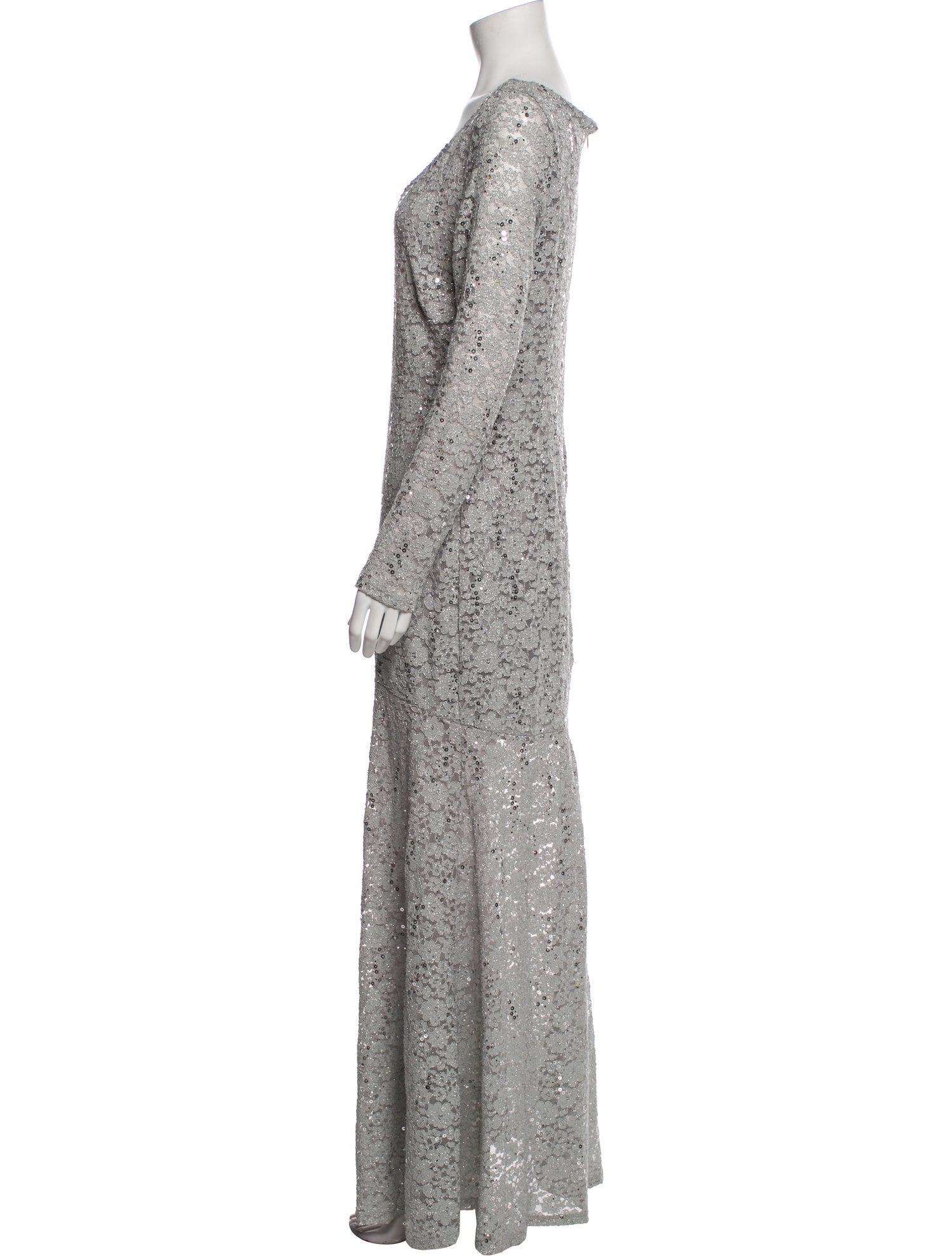 Marina Lace Pattern V-Neck Tunic