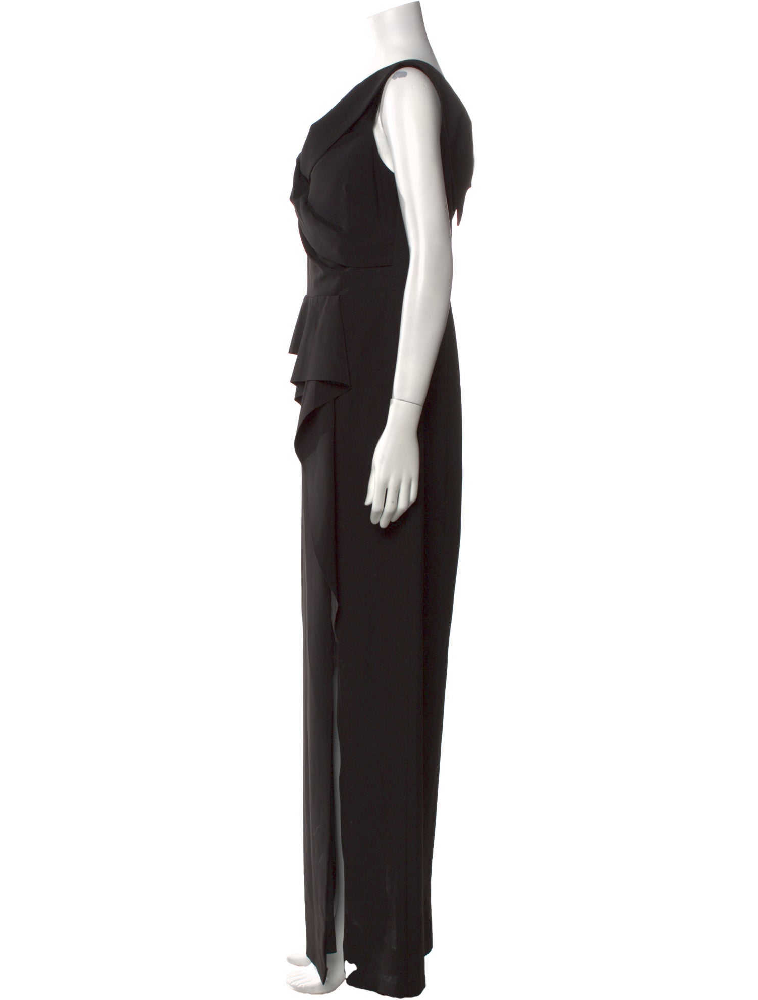 Marina Cowl Neck Long Dress