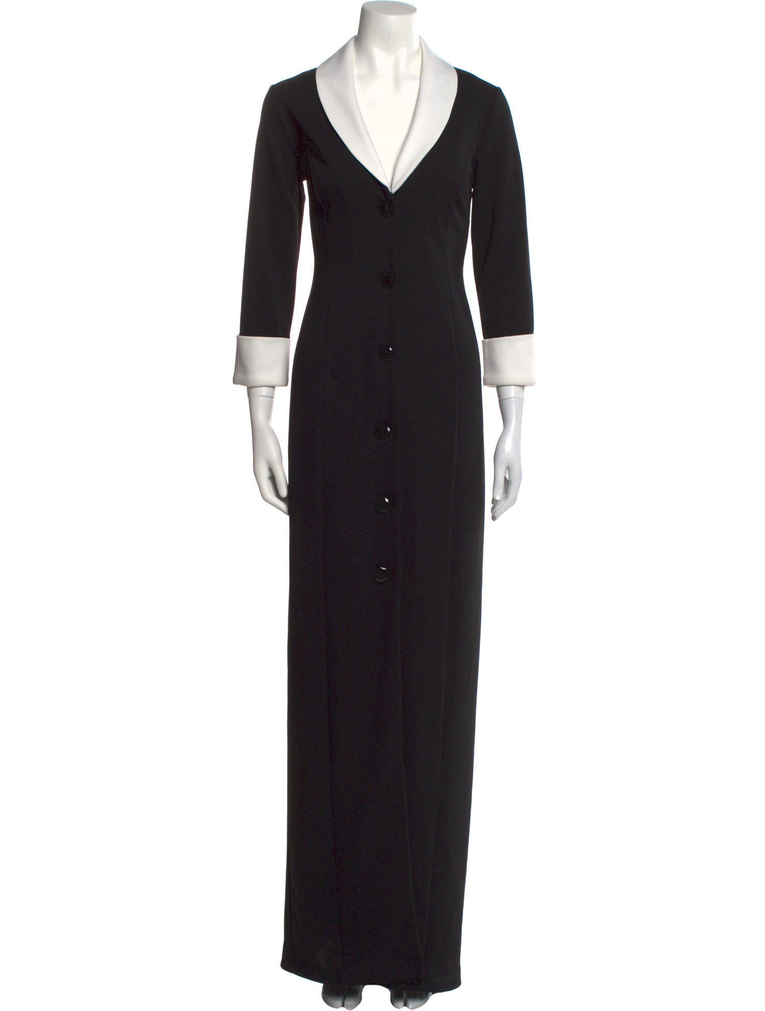 Marina V-Neck Long Dress