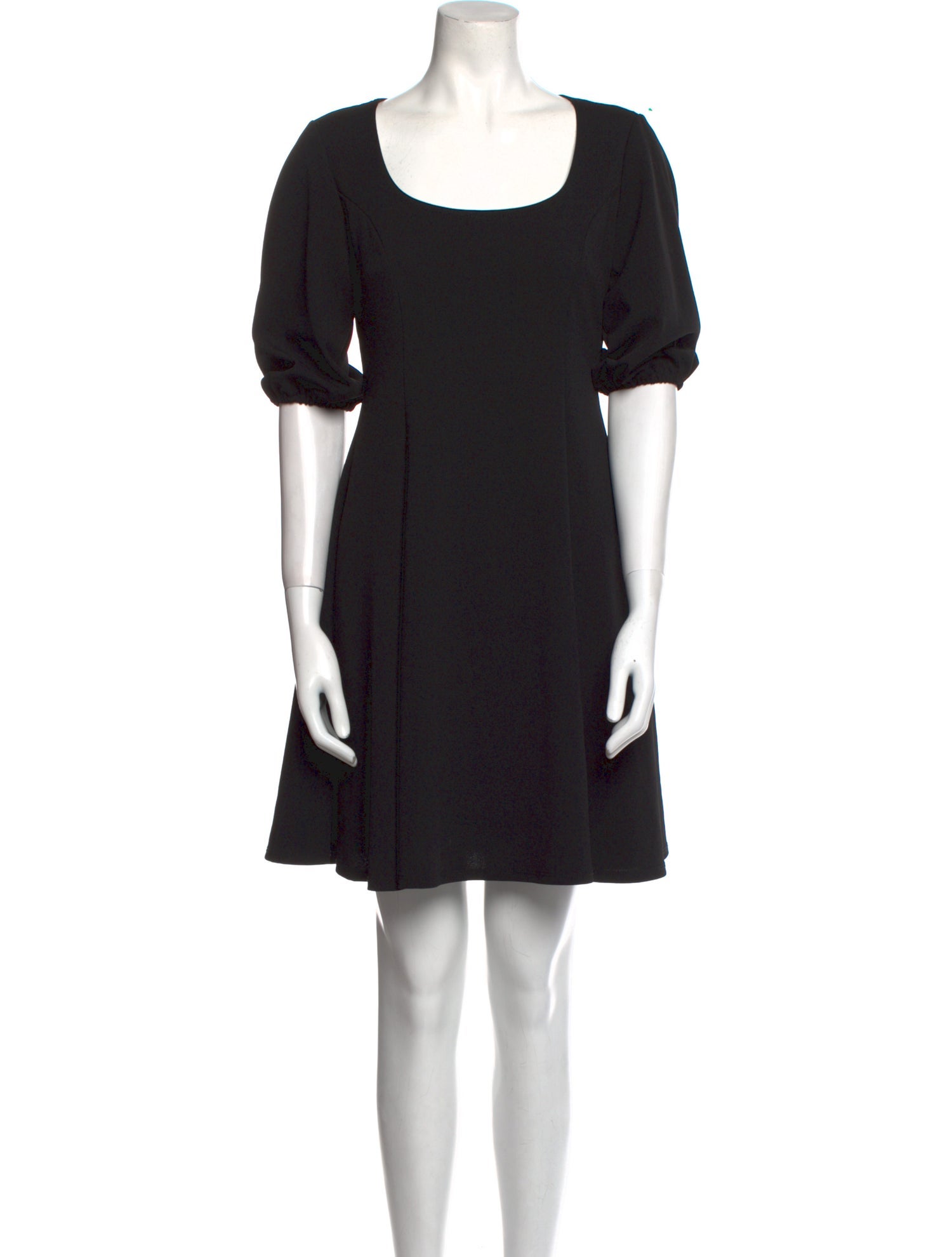 Marina Scoop Neck Mini Dress