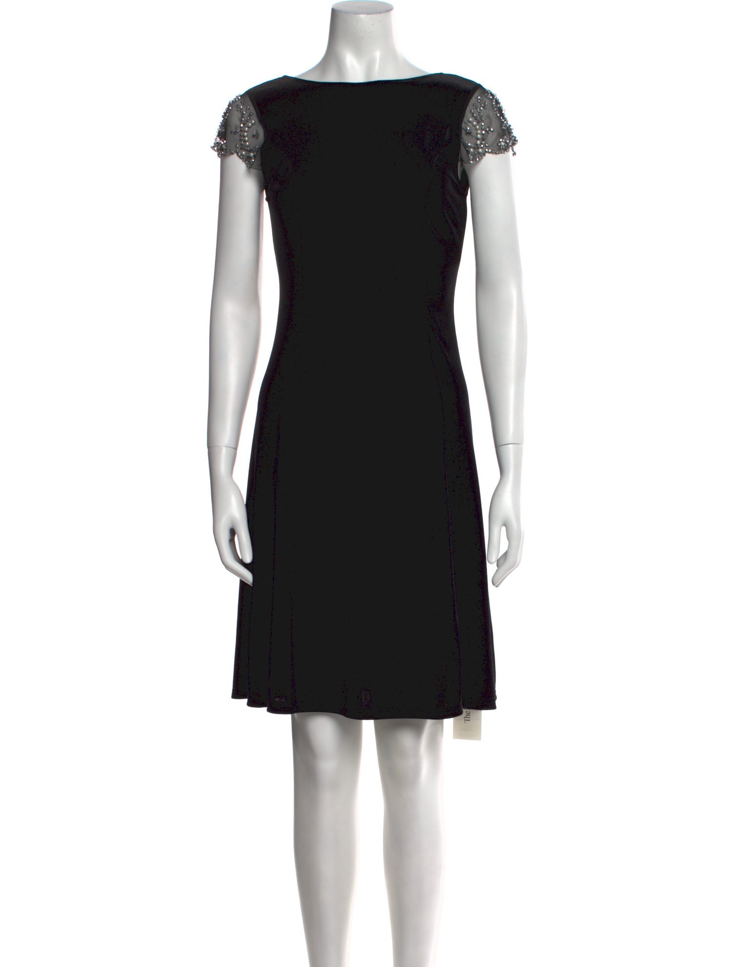 Marina Bateau Neckline Mini Dress w/ Tags