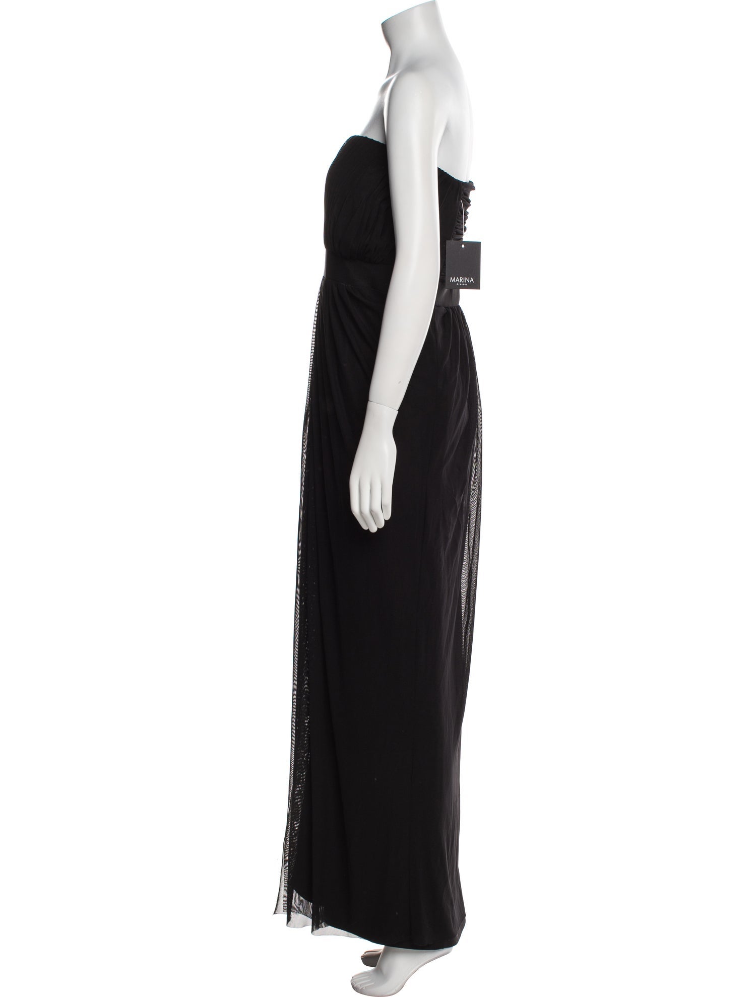 Marina Nylon Long Dress w/ Tags