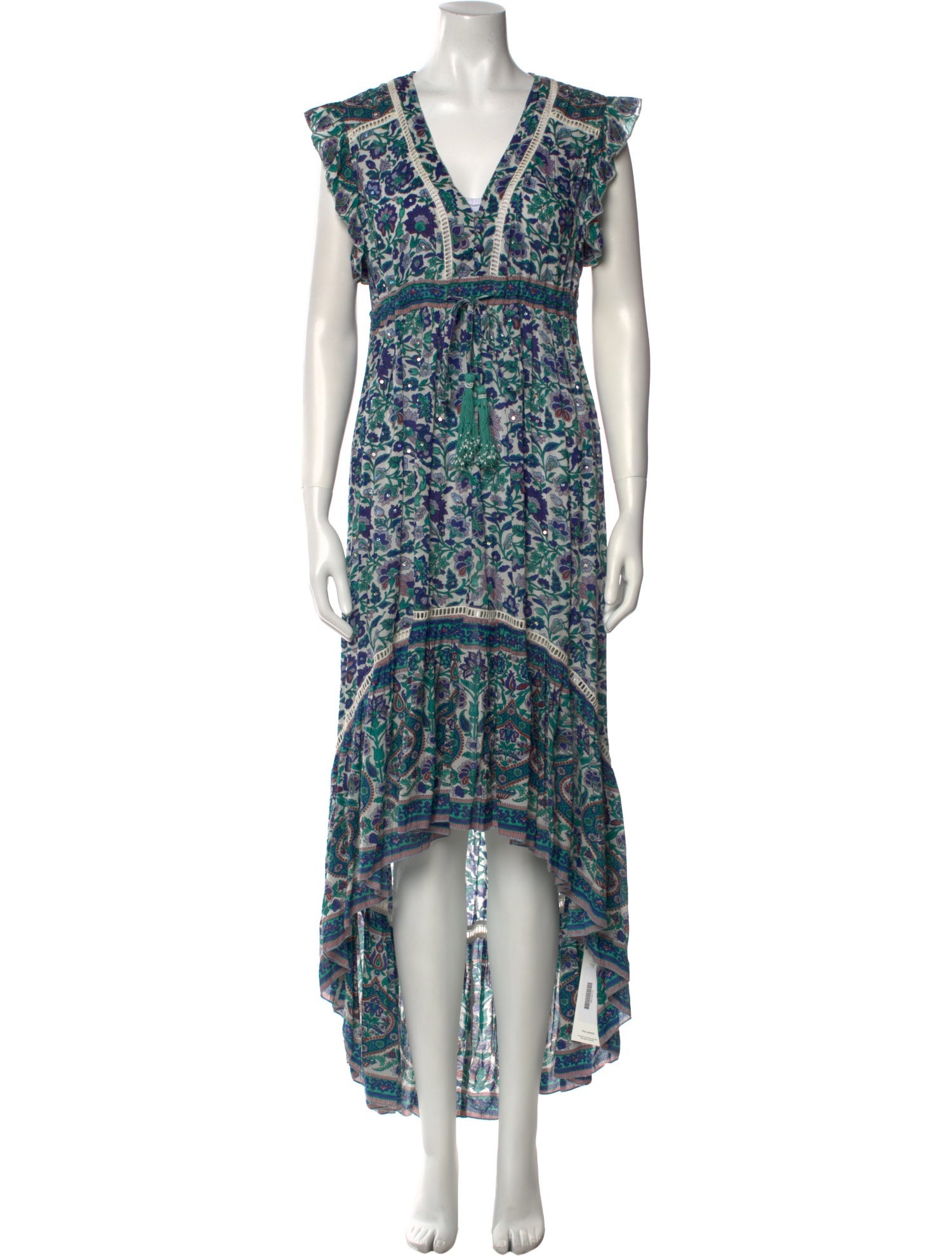Marina Printed Long Dress