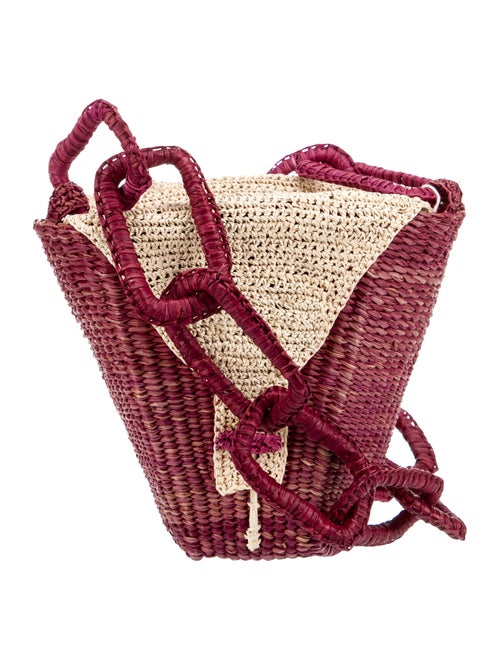 Marina Straw Bucket Bag