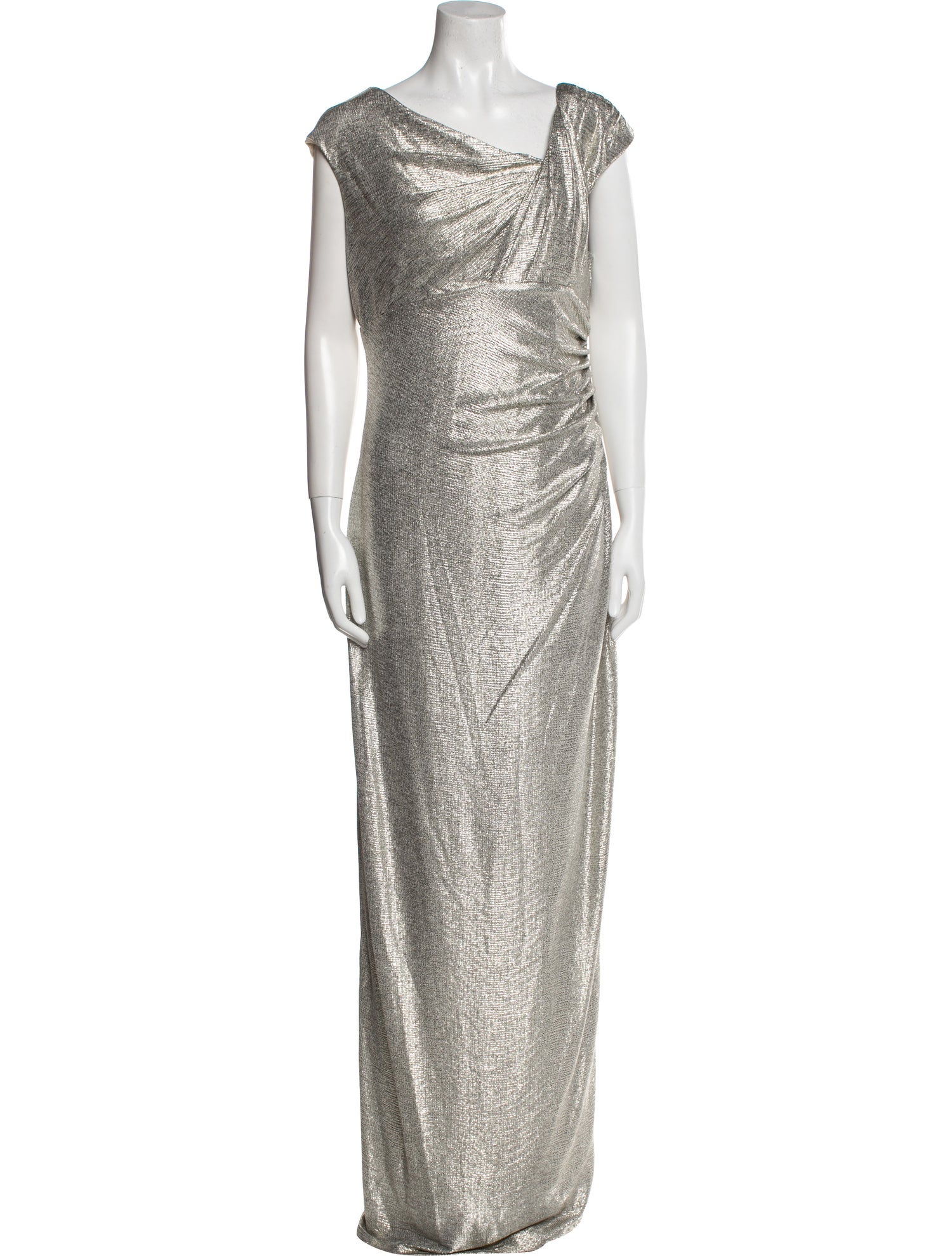 Marina Cowl Neck Long Dress