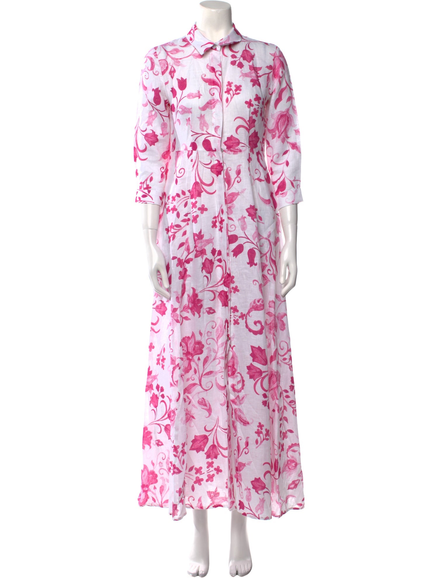 Marina Linen Long Dress