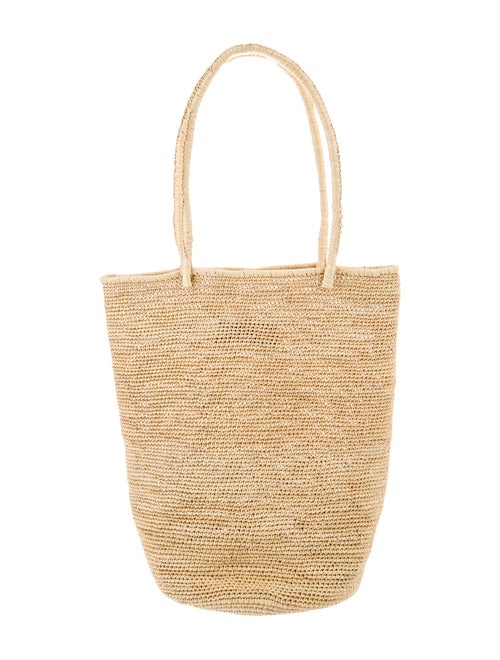 Marina Straw Bucket Bag