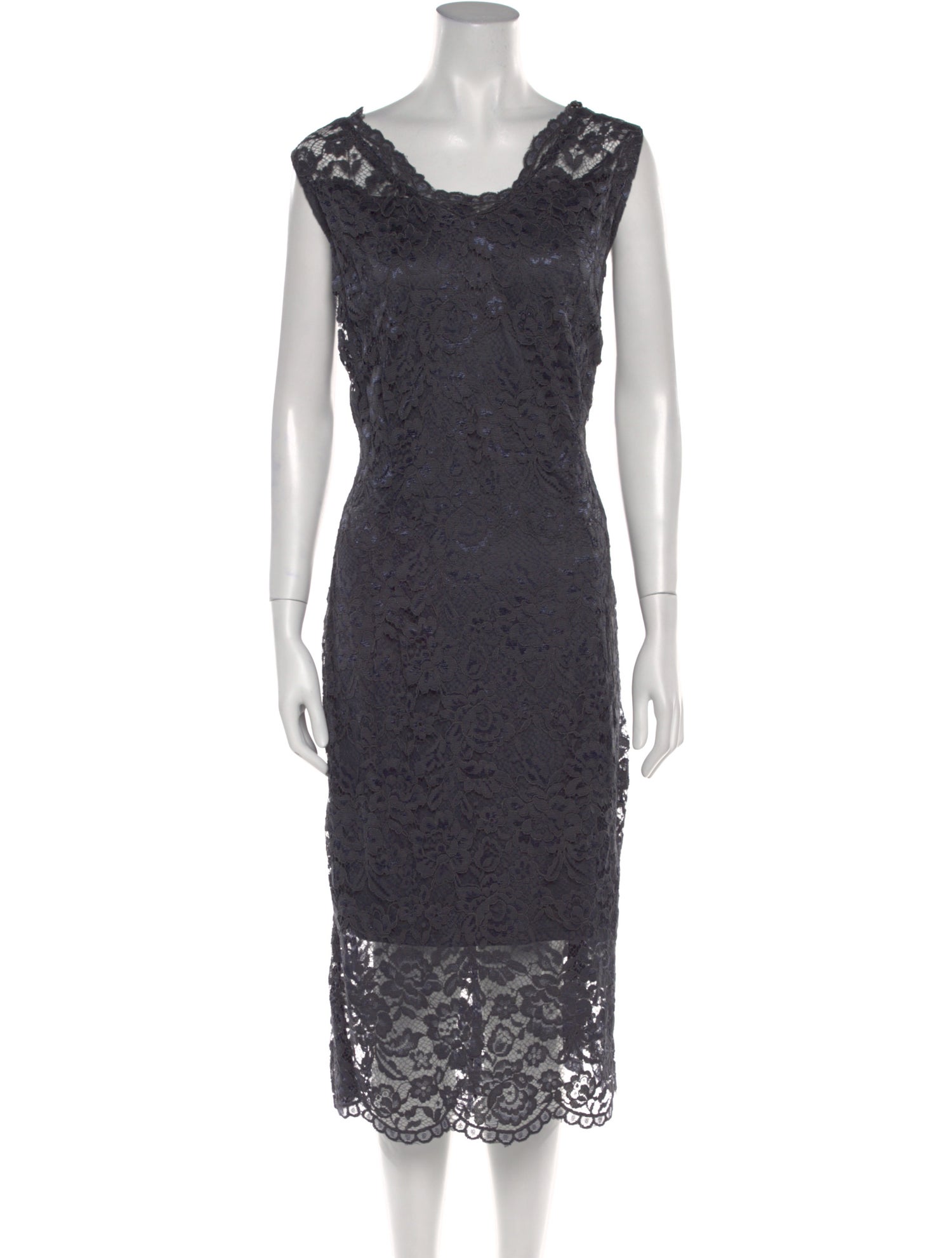 Marina Nylon Midi Length Dress w/ Tags