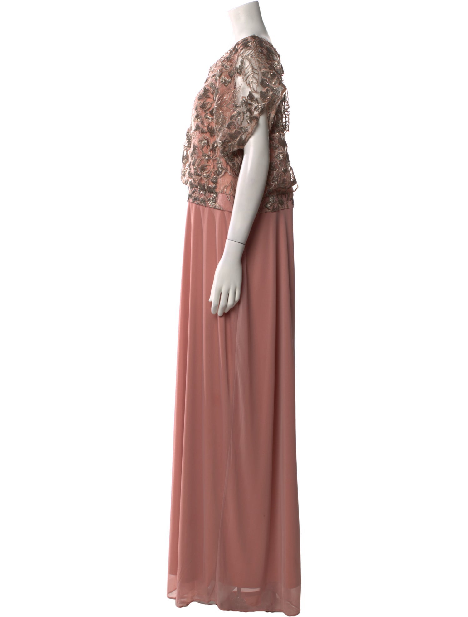 Marina Printed Long Dress