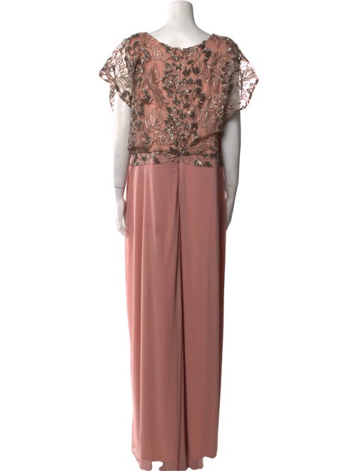 Marina Printed Long Dress