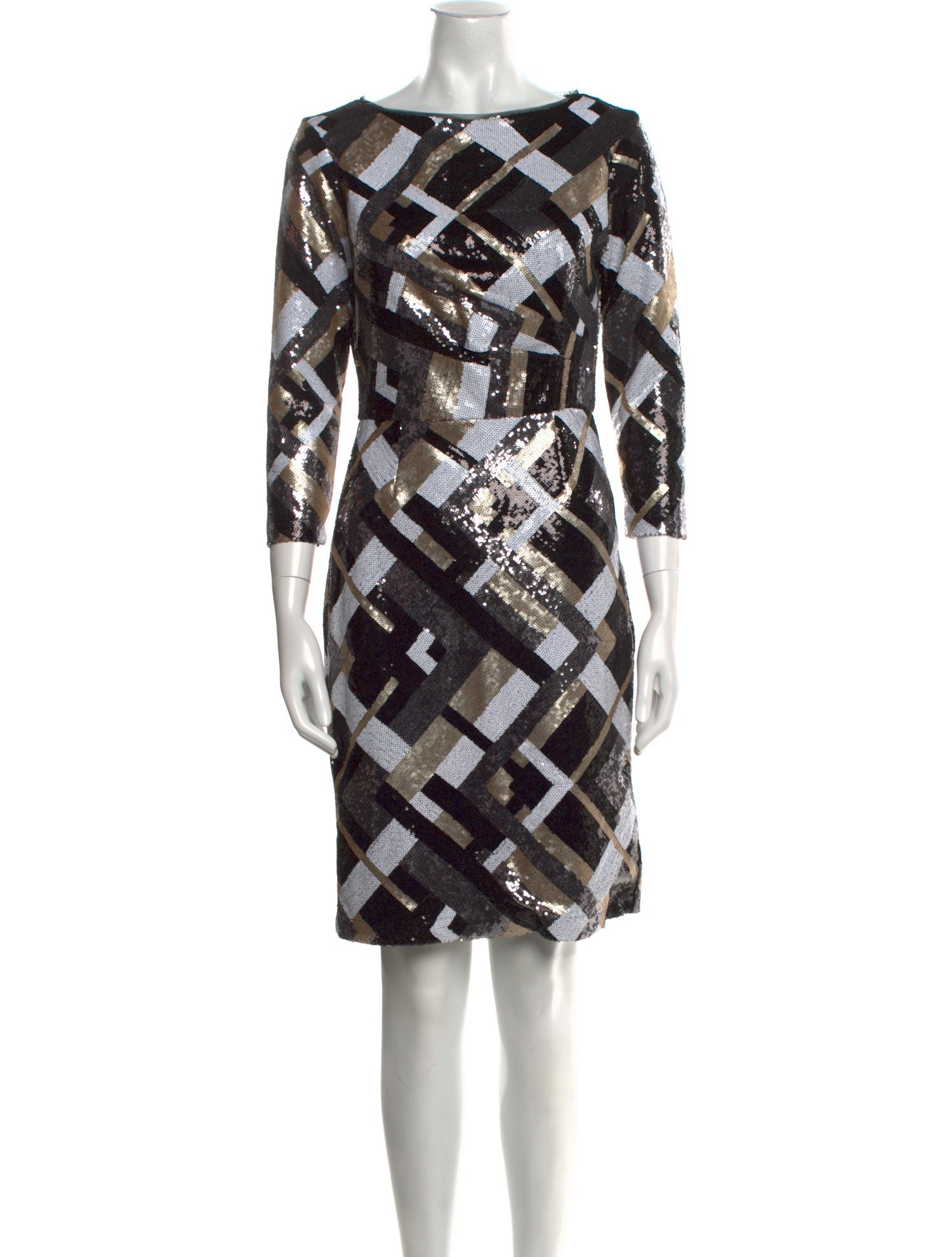 Marina Vintage Knee-Length Dress