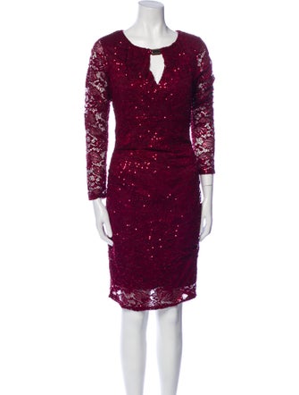 Marina Scoop Neck Mini Dress