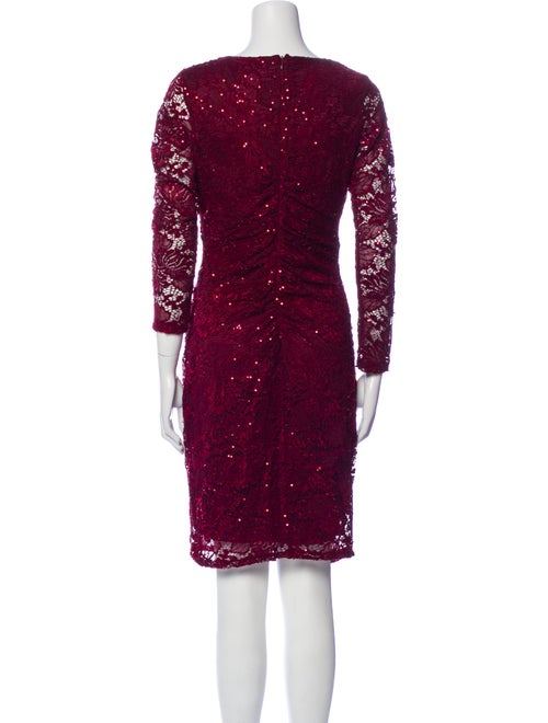 Marina Scoop Neck Mini Dress