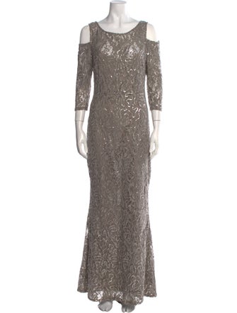 Marina Nylon Long Dress