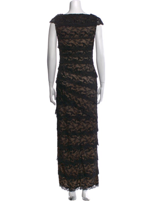 Marina Lace Pattern Long Dress