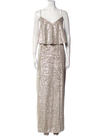 ML Monique Lhuillier Dresses Sequin Long Dress US 14 | XL