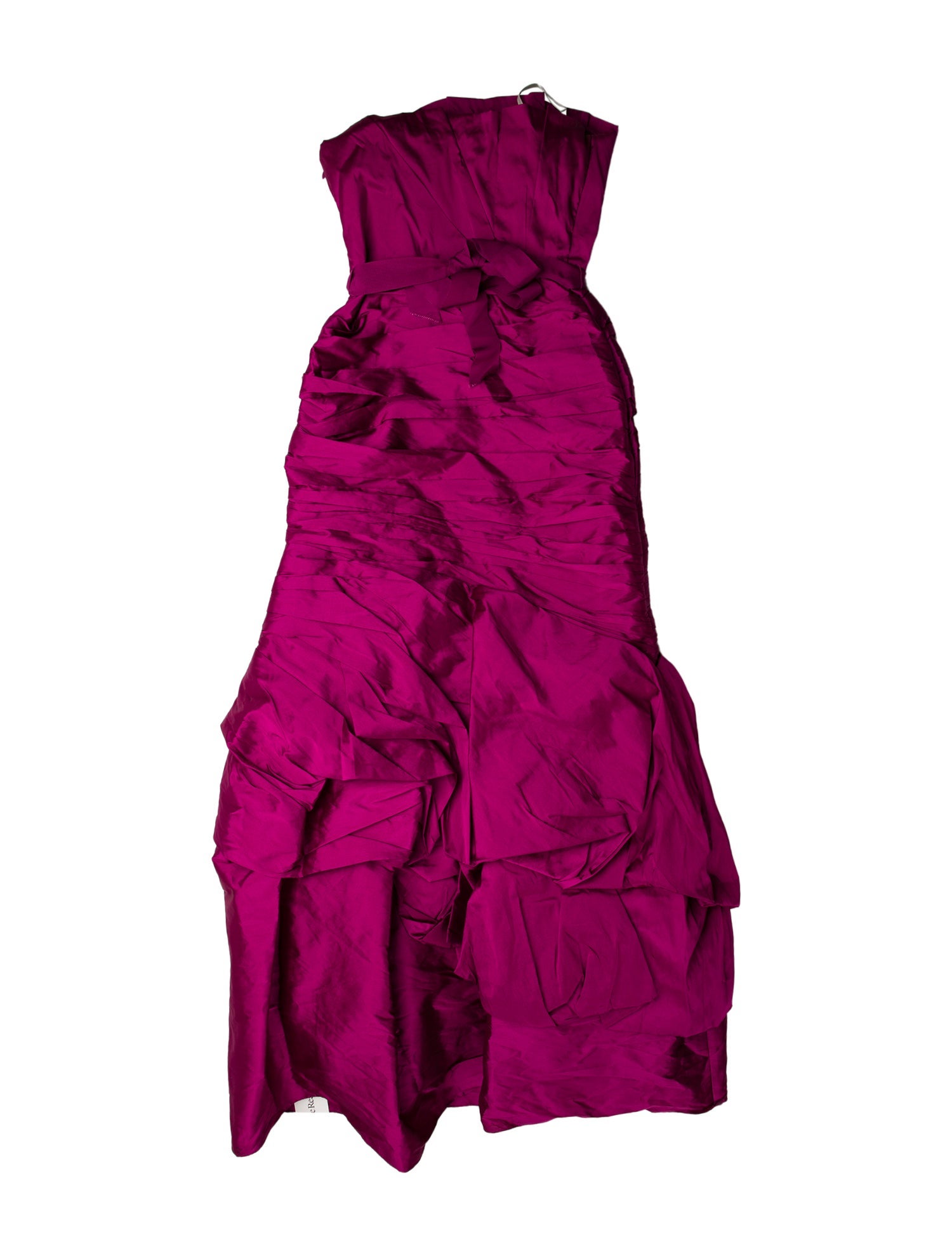 ML Monique Lhuillier Strapless Long Dress