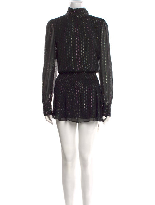 ML Monique Lhuillier Silk Mini Dress