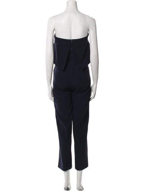 ML Monique Lhuillier Strapless Jumpsuit