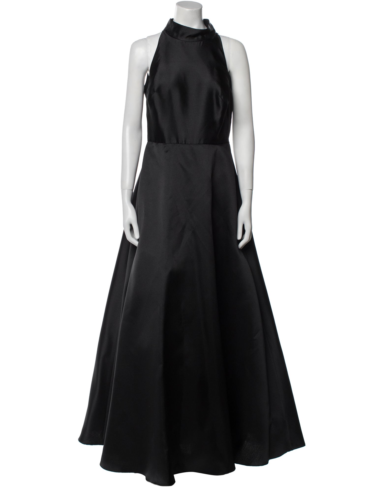 ML Monique Lhuillier Halterneck Long Dress