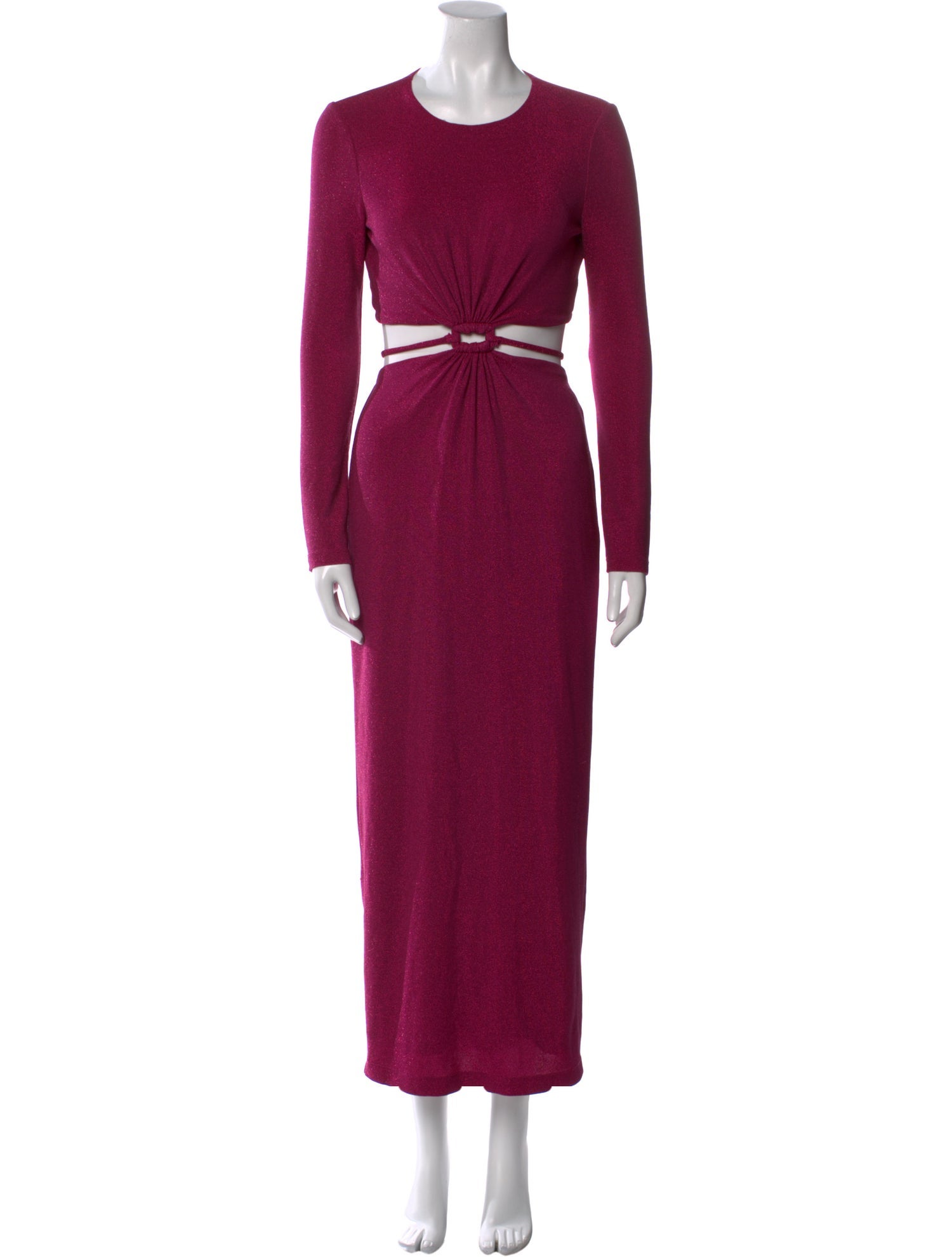 ML Monique Lhuillier Nylon Long Dress