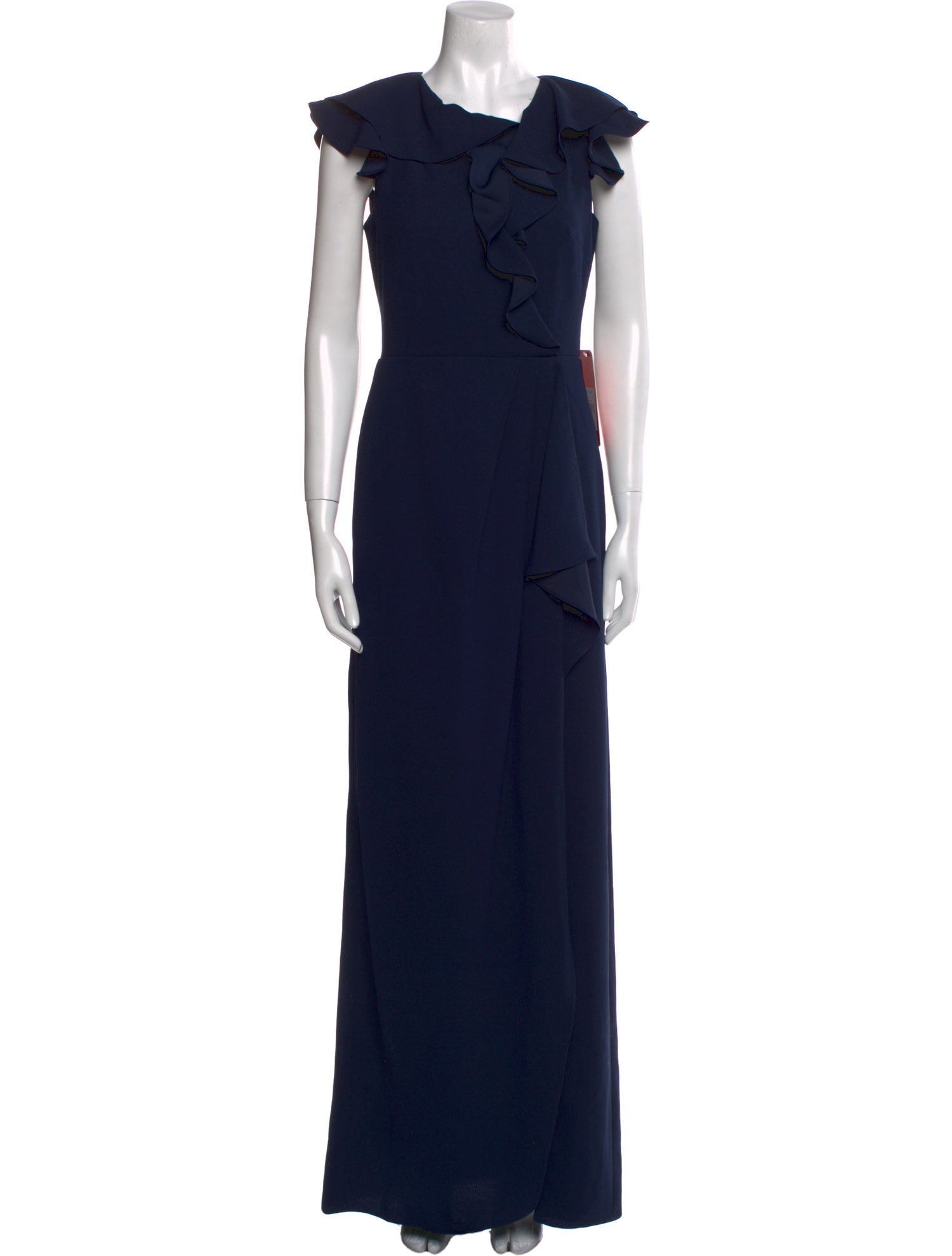ML Monique Lhuillier V-Neck Long Dress w/ Tags