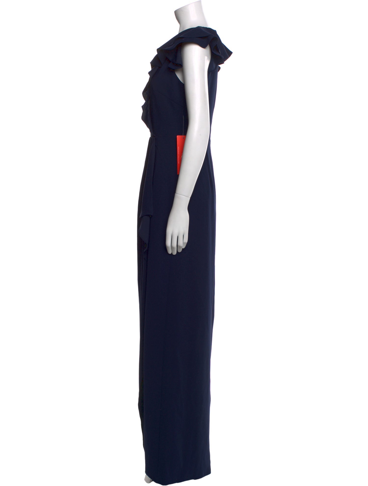 ML Monique Lhuillier V-Neck Long Dress w/ Tags