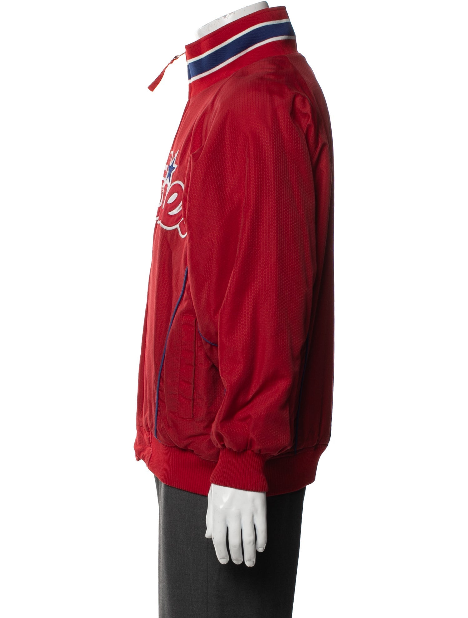 MLB x Majestic Philadelphia Phillies Graphic Print Windbreaker
