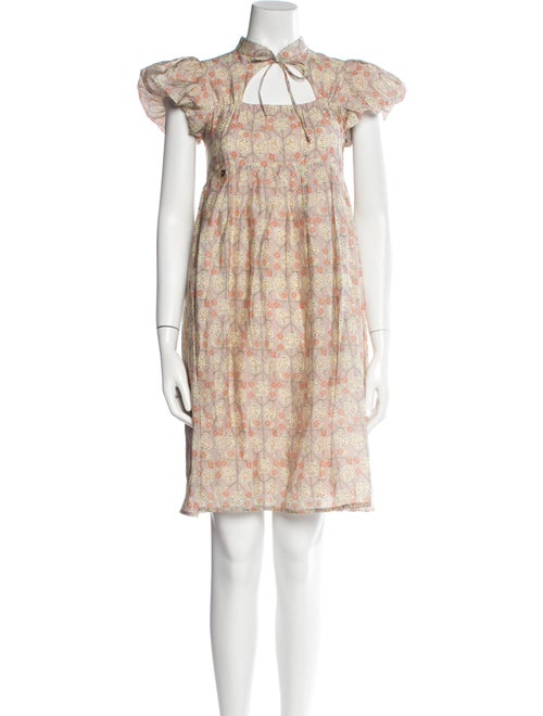 Molli Floral Print Knee-Length Dress