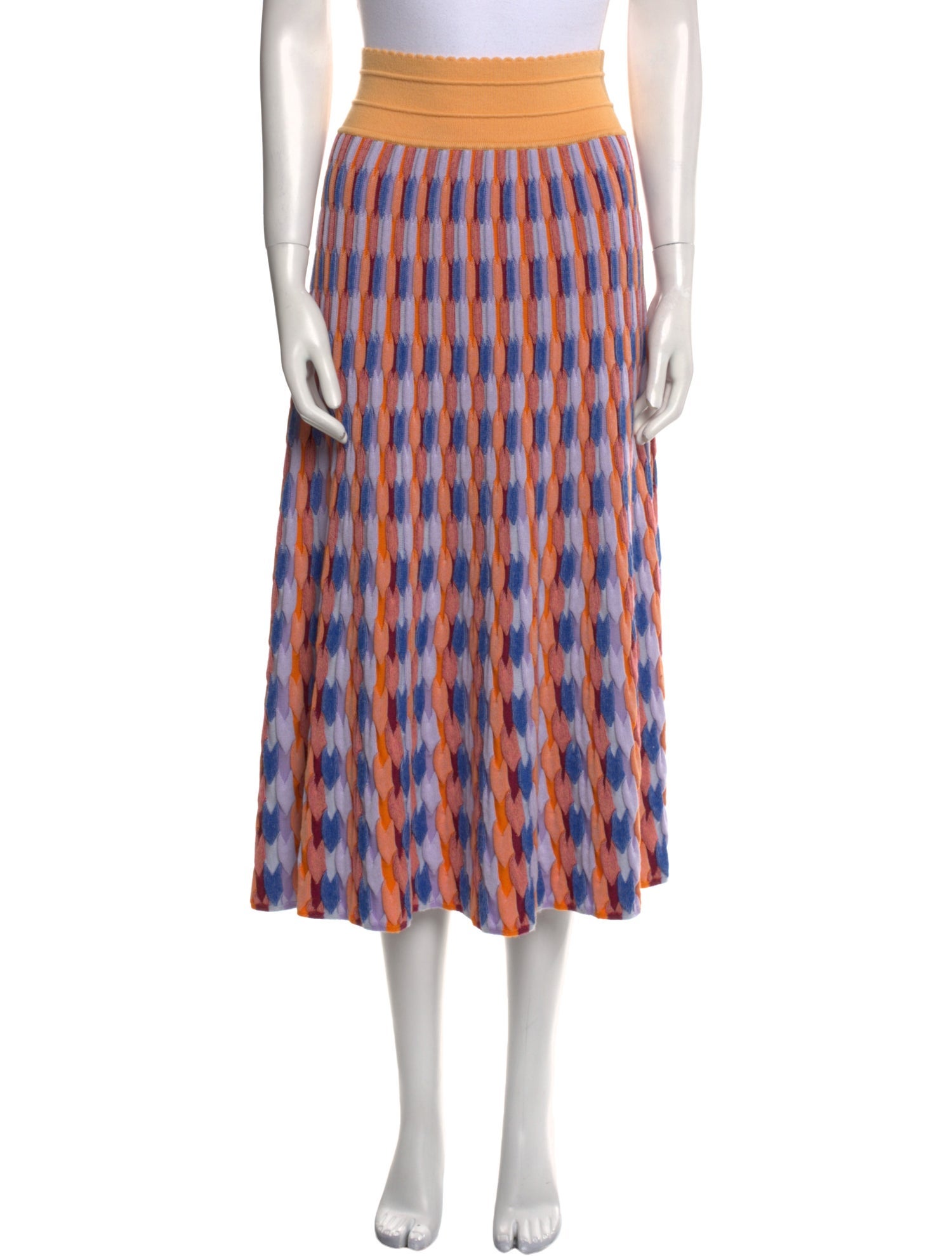 Molli Wool Midi Length Skirt