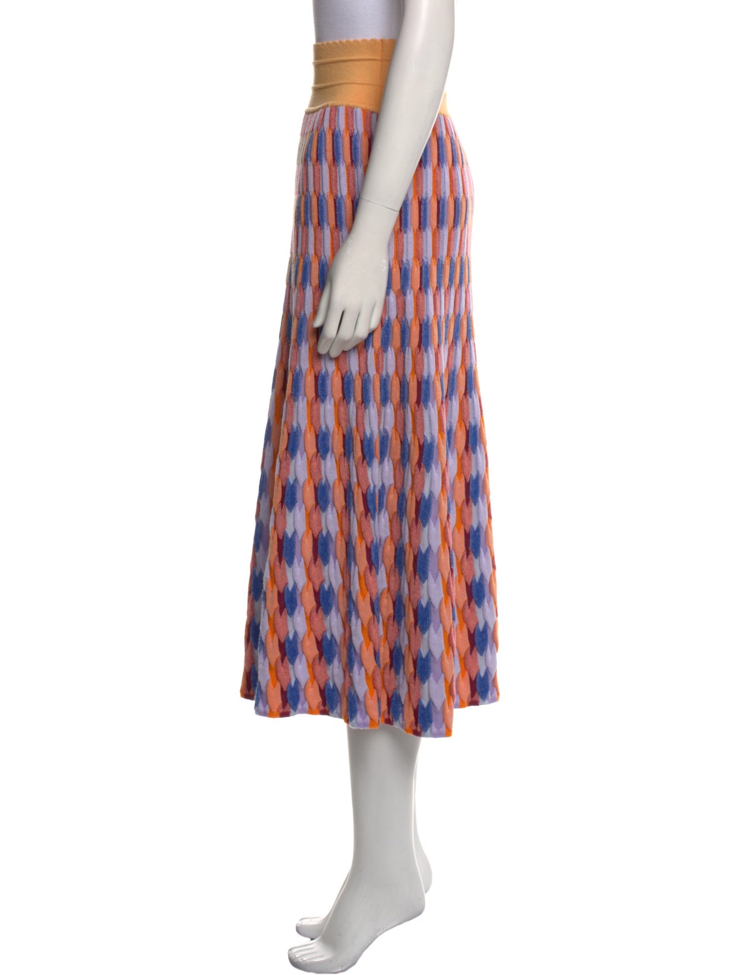 Molli Wool Midi Length Skirt