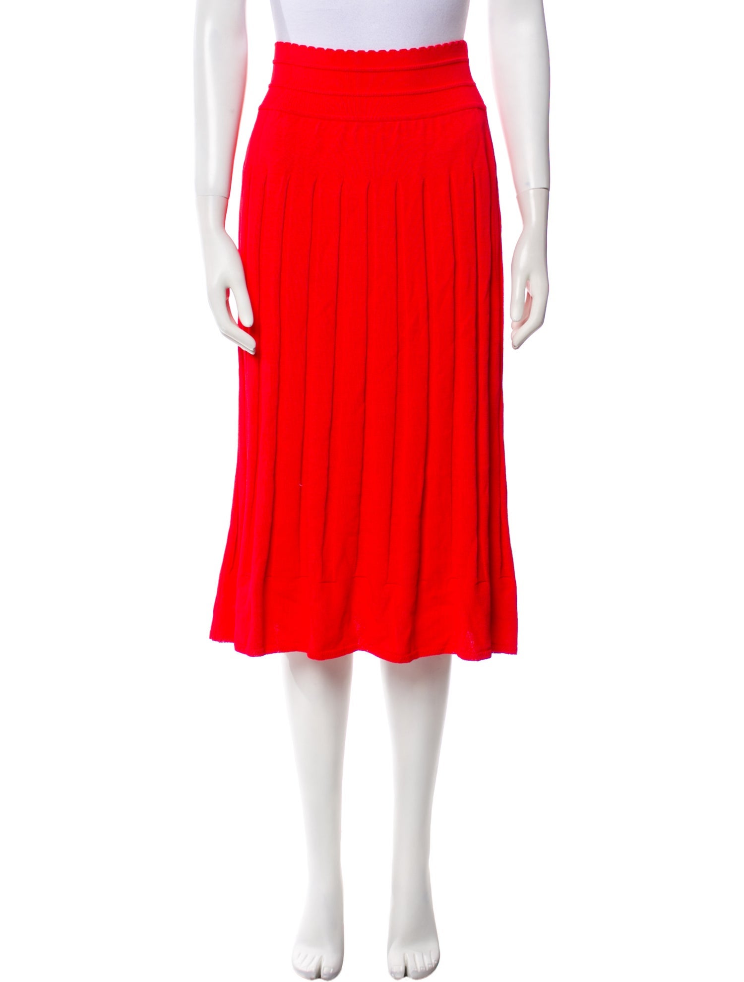 Molli Embroidered Accent Knee-Length Skirt w/ Tags