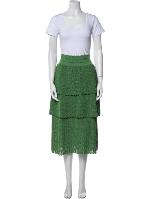 Molli Wool Scalloped Accent Skirt Set