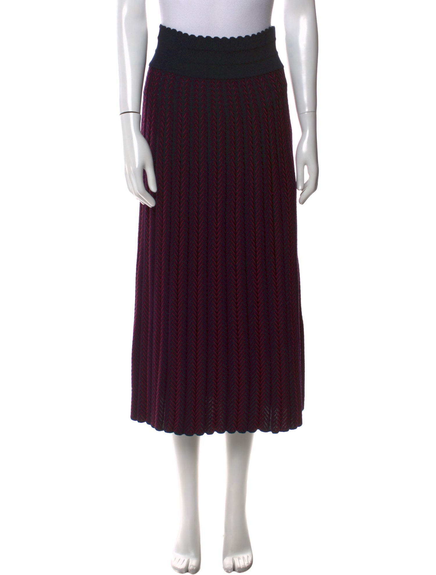 Molli Wool Midi Length Skirt